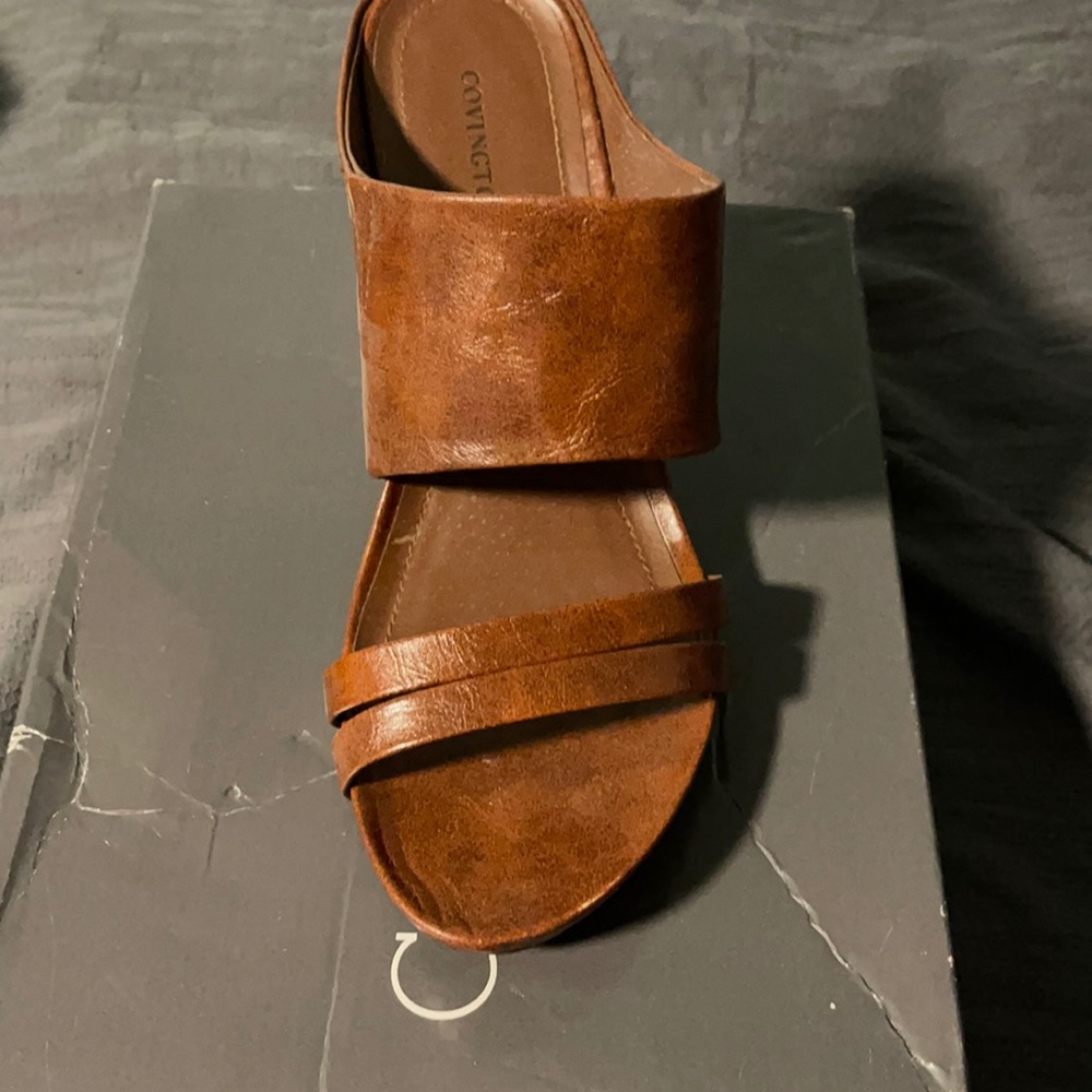 Worthington brown wedges.  Size 10.  Never worn